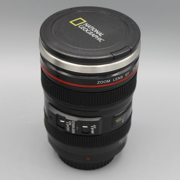 National Geographic lens tea coffee mug 13.5 oz black gift brand new travel - Picture 6 of 8